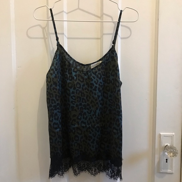 Satin leopard cami - Picture 2 of 6